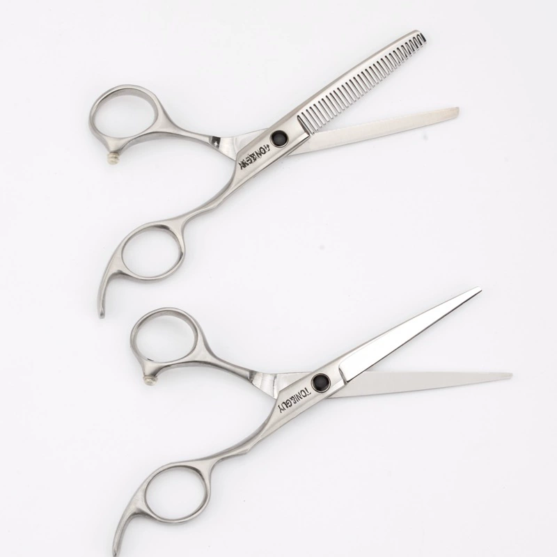 Стрижка ножницы Tony Gaifa Hair Scissors плоско-зубые Обрезать челку Тонкие ножницы для стрижки