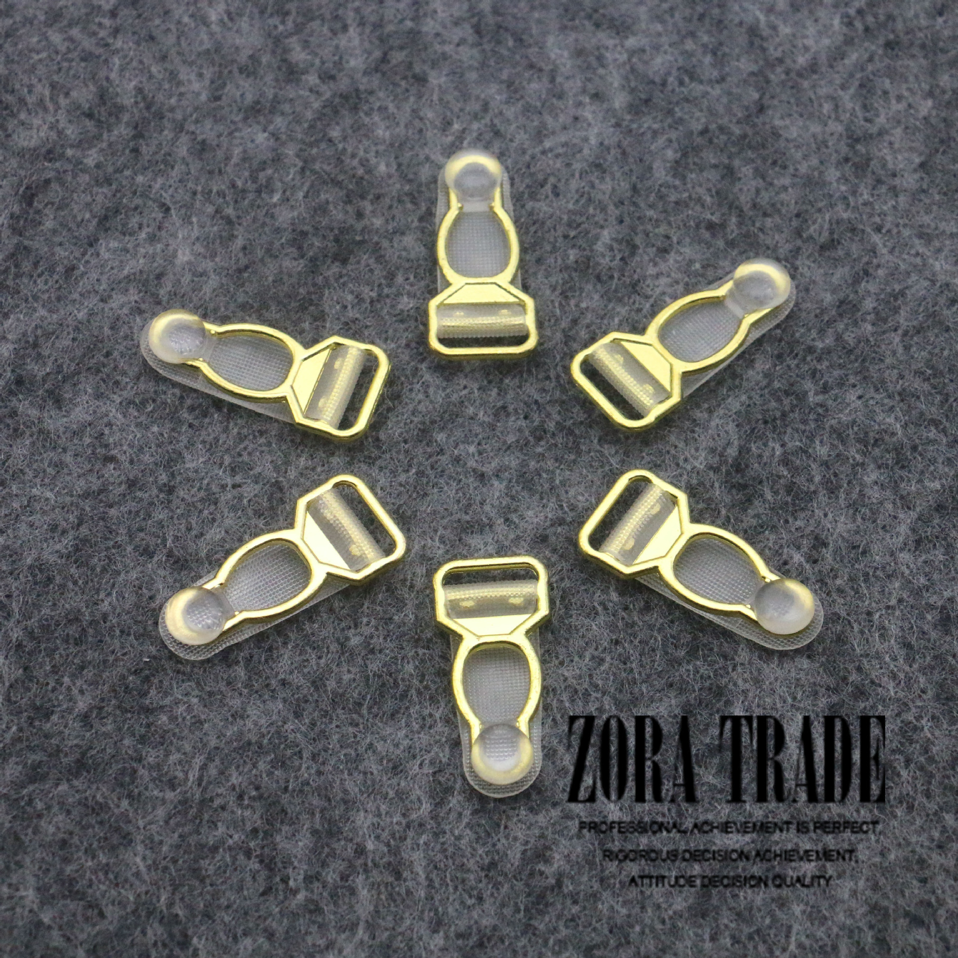 塑料合金包胶吊袜扣情趣内衣配件调节扣金属肩带扣葫芦丝袜吊带环