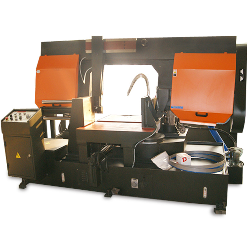 厂家供应 角度带锯床 旋转角度锯床G500带锯床双立柱结构带锯床