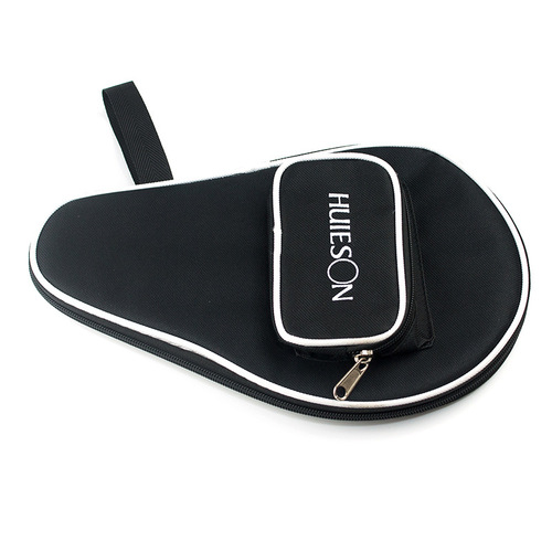 Factory store Huisheng single gourd-shaped table tennis racket set with back basket can hold three balls protective cover can be printed with labels