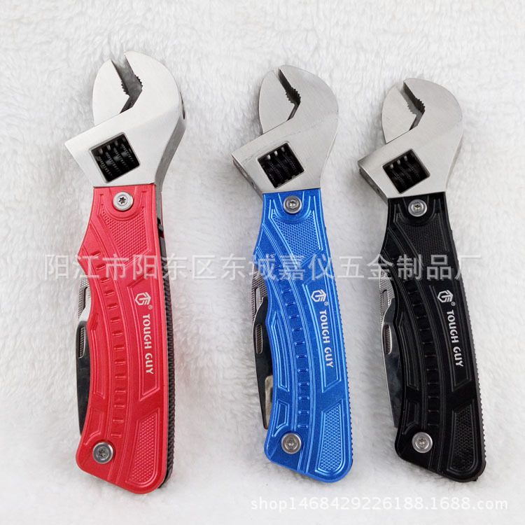 厂家直供多功能扳手 创意多功能多用途扳手 居家户外实用好工具