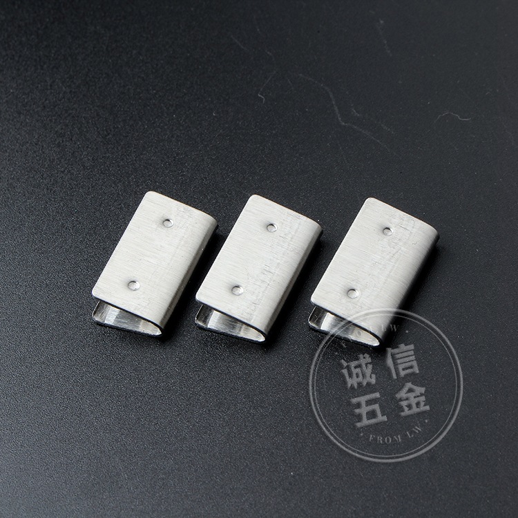 厂家直供边条 高档笔记本五金冲压U型夹边条 五金保护包边铁夹