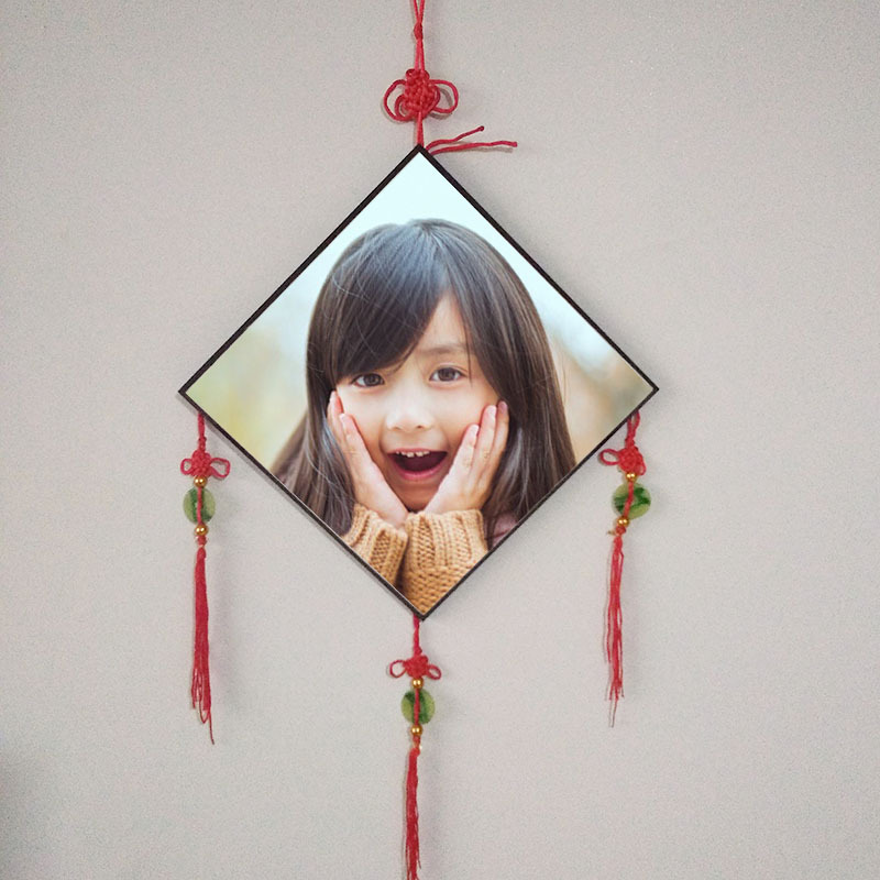 厂家直供 拉米娜版画 中国结相框 画框 创意个性设计挂墙相框