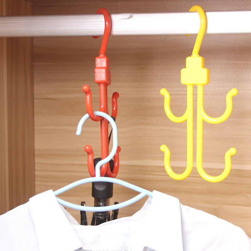 KM. Rotatable hook wardrobe punch-free space-saving artifact hanger dormitory multifunctional bag belt hanger KM. Rotatable hook wardrobe punch-free space-saving artifact hanger dormitory multifunctional bag belt hanger