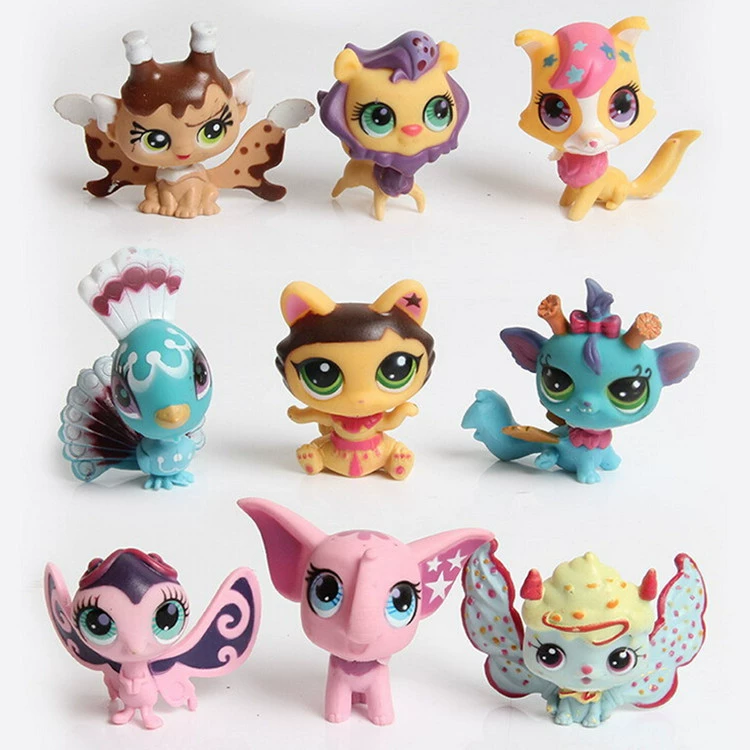 Игрушка (LPS) питомец-кукла, мини-фигура из ПВХ 4–6 см, лёгкая коллекционная