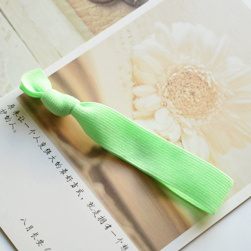 [糖果色高弹打结发圈 卡装打结发圈  高弹Hair tie 糖果色打结发圈]