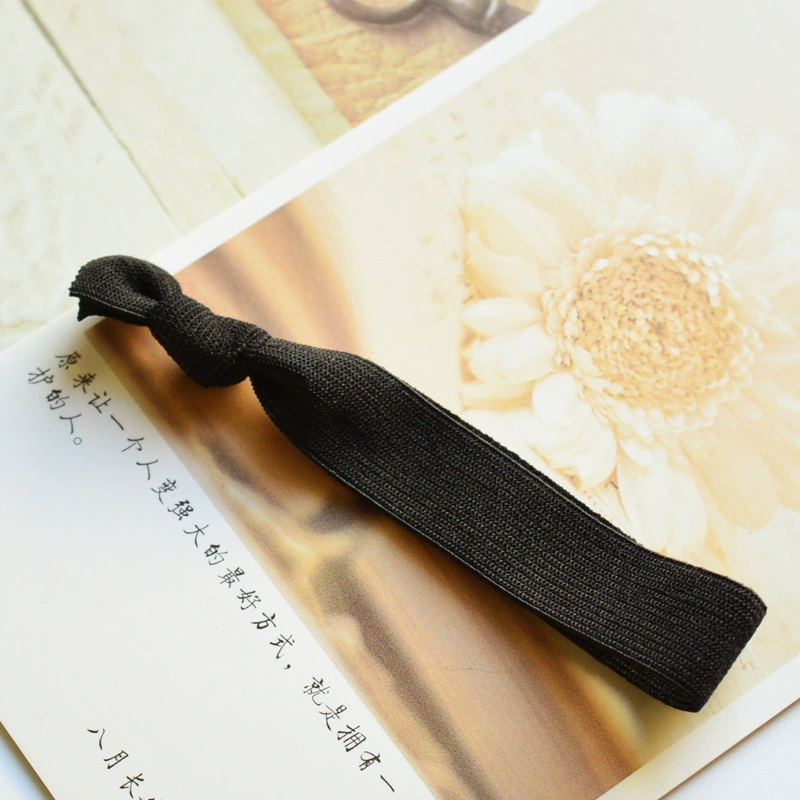[糖果色高弹打结发圈 卡装打结发圈  高弹Hair tie 糖果色打结发圈]