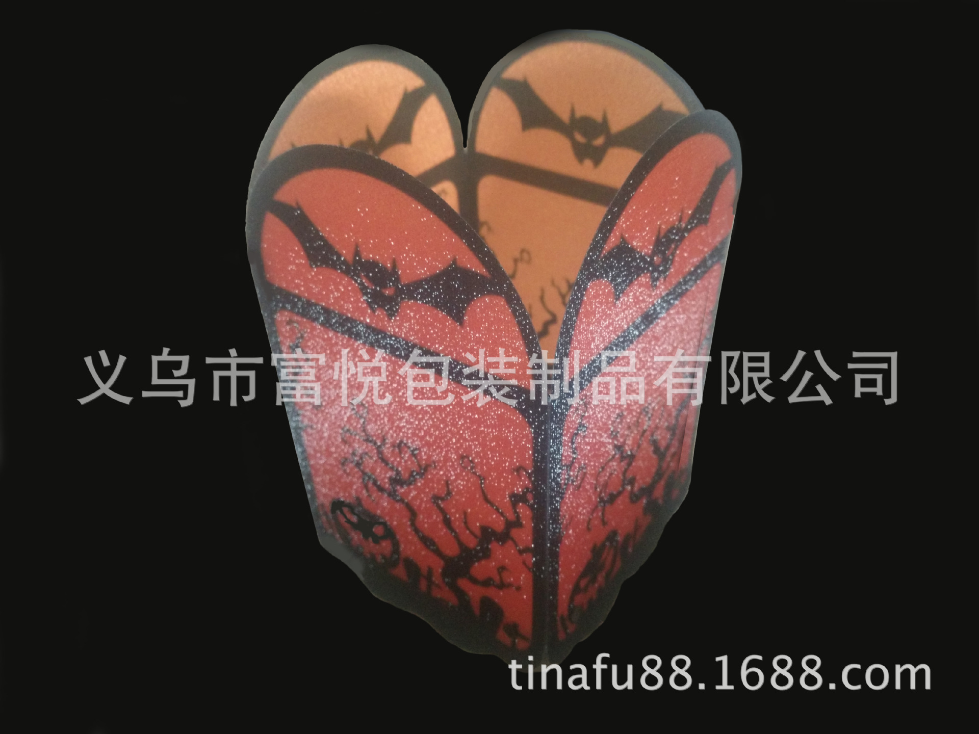 万圣节LED墓碑灯 道具 礼品盒 闪光盒 礼物盒 圣诞挂灯 电子礼品