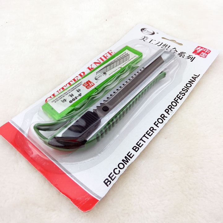 D2232 arte cuchillo combinación arte hoja Yiwu 2 yuanes dos yuanes Tienda de papelería al por mayor grandes almacenes image 3