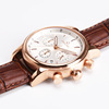 High-end universal quartz waterproof watch stainless steel for leisure