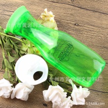 厂家直销1升L凉水壶 环保PET果汁瓶 塑料加厚耐花茶壶