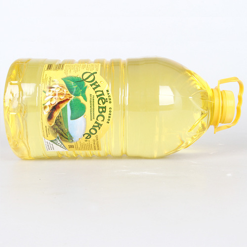 Russian original imported Filevskaye soybean oil vegetable edible oil 5L barreled household gifts wholesale