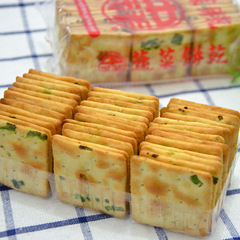 Taiwan imported Zhongxiang Vegetable Biscuits 160g Onion Soda Crackers for Making Roulade Ingredients