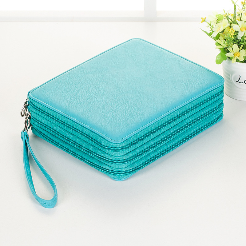 Amazon nuevo jardín secreto bolso multifuncional pu lápiz 120 color pluma cortina en stock al por mayor