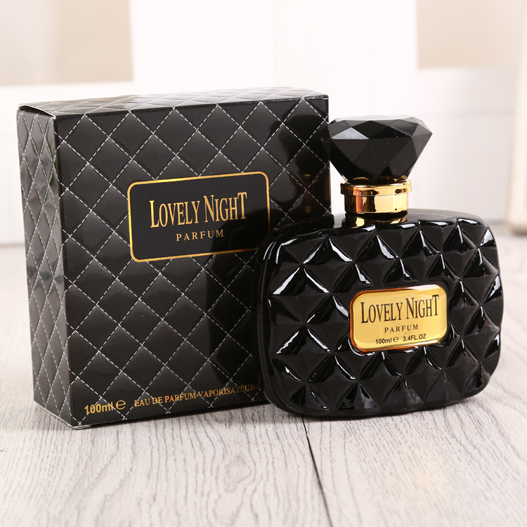 Nuovo profumo Fragranza Love Pink Crystal Profumo da donna Black Crystal Diamond Flower Fragranza fresca e duratura Eau De Toilette 100ml_voghion.com