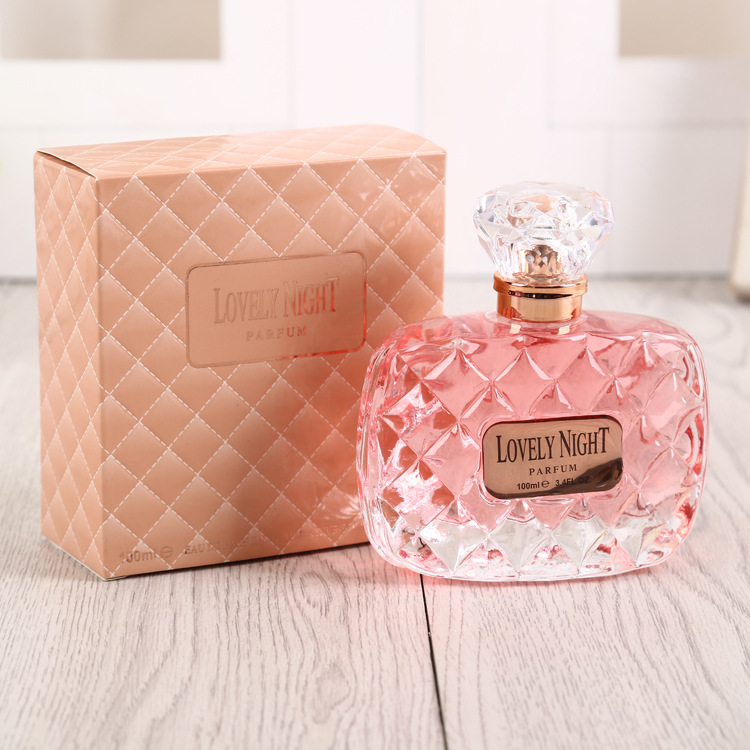 Nuovo profumo Fragranza Love Pink Crystal Profumo da donna Black Crystal Diamond Flower Fragranza fresca e duratura Eau De Toilette 100ml_voghion.com