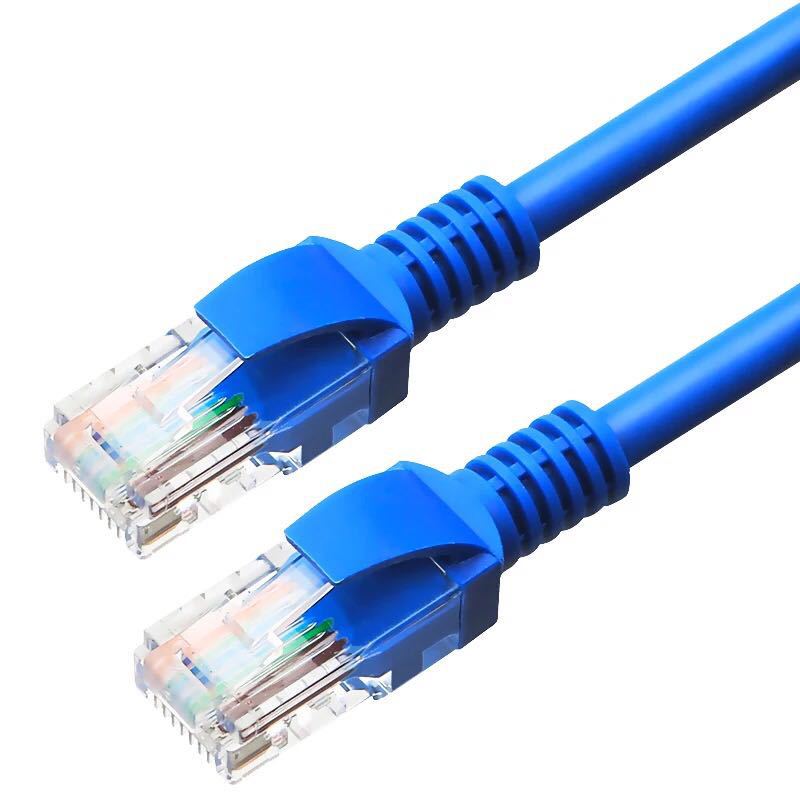 Factory price supply five types of network cable jumper data cable finished Network Cable 1 m aluminum wire ordinary