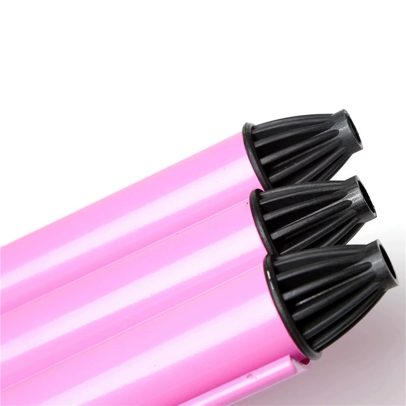 Three-Bar Curling Iron (junjn 928) — Triple Barrel 22/25 mm, 220 V, Quick Heat