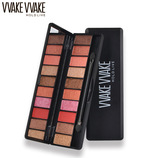 База под макияж, матовые палетка теней, тени для век, десять цветов, в коричневых тонах, 10 цветов, 5 цветов