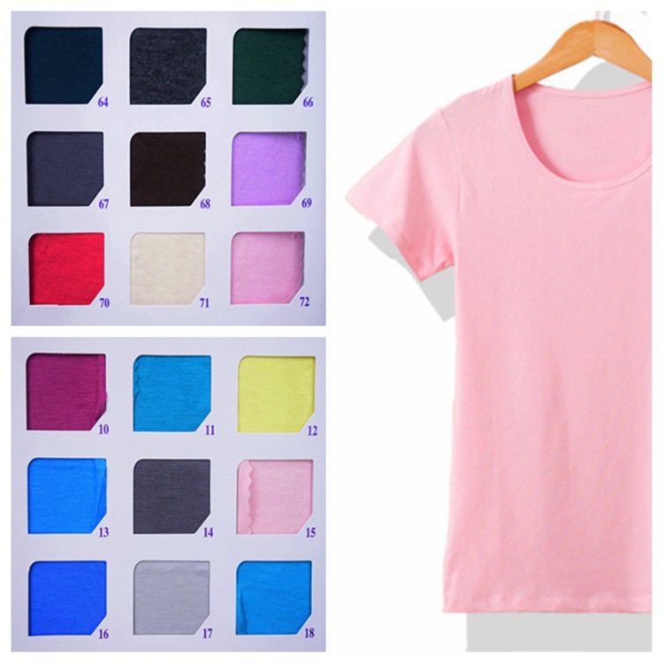 高品质薄丝光棉针织汗布 130G 汗布 潮流T恤短袖汗布现货