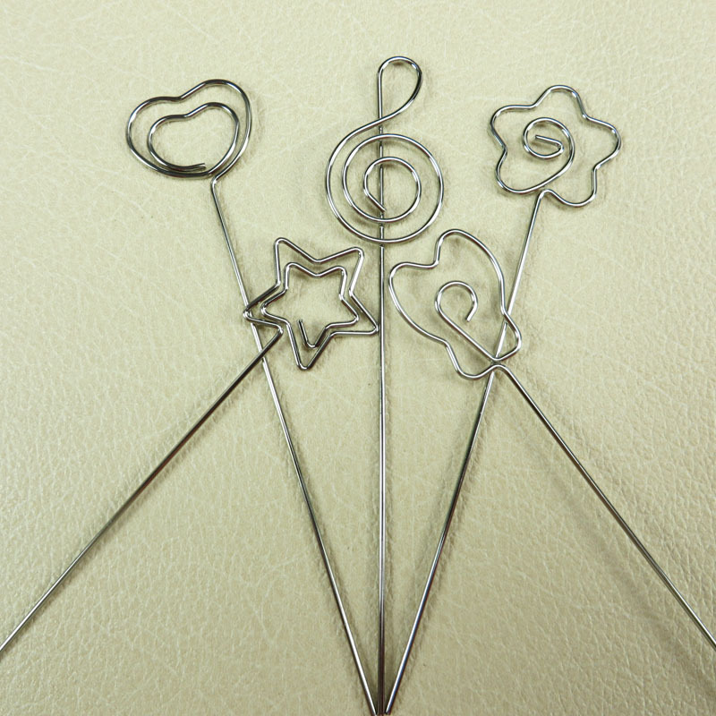 [Ventas directas de fábrica] DIY hecho a mano de arcilla de dibujos animados nota clip de alambre de acero enchufe de arcilla de color suave cerámica accesorios hechos a mano