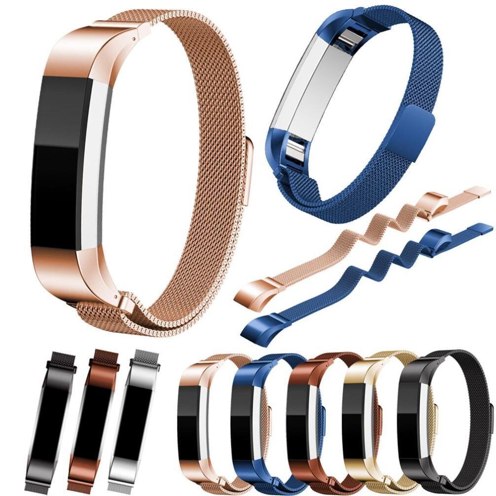 Applicable to Fitbit Alta HR bracelet Milanis magnetic stainless…
