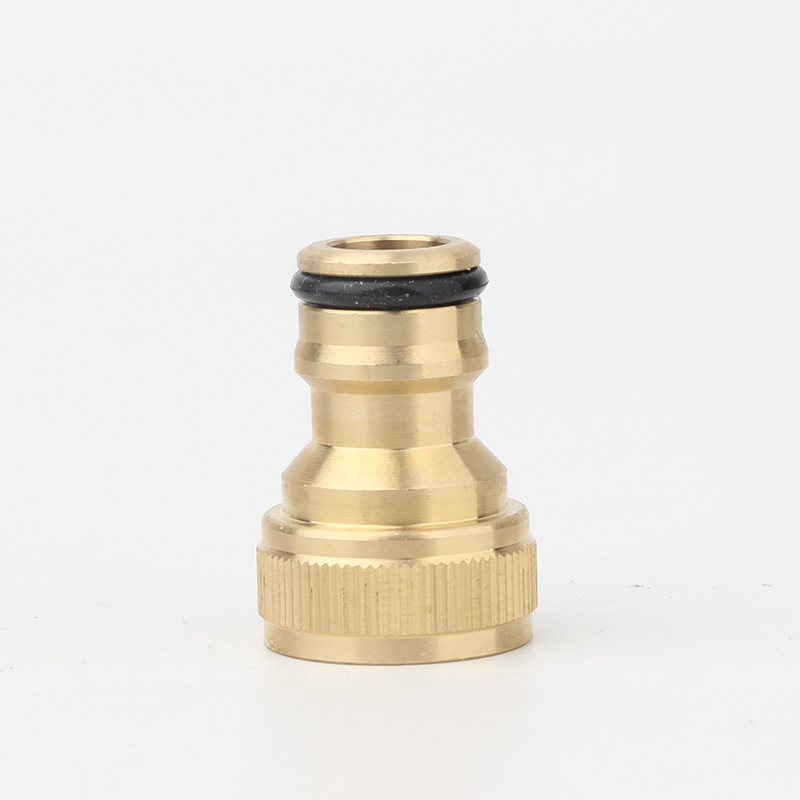 4分标准接头 纯铜内4分螺纹奶嘴接头洗衣机快速接头全铜 厂家直销