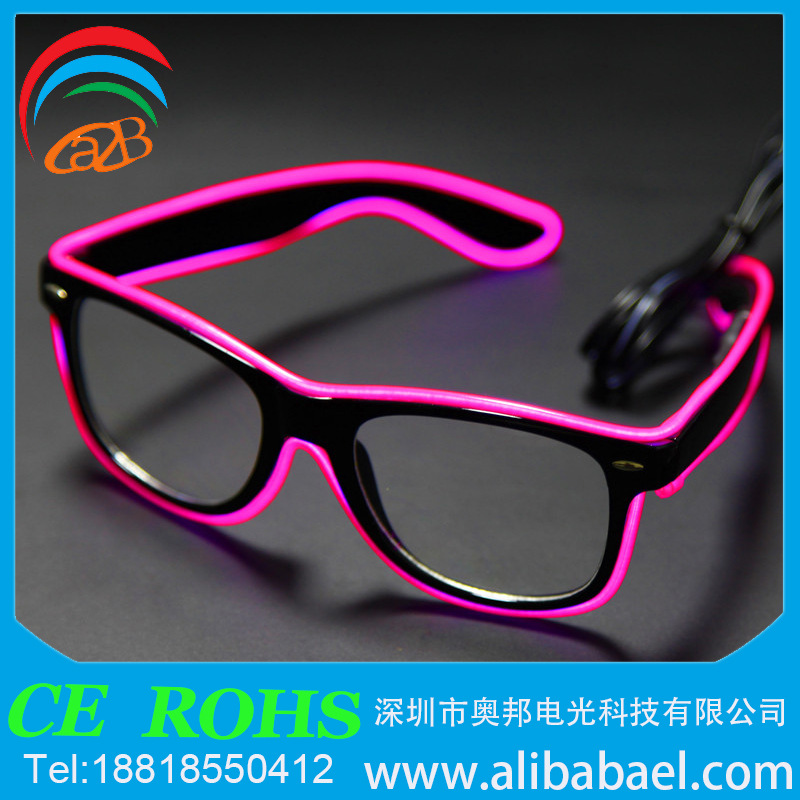 Ray-Ban luz fría gafas festivas fiesta Halloween productos festivos iluminación atmósfera LED hacer color
