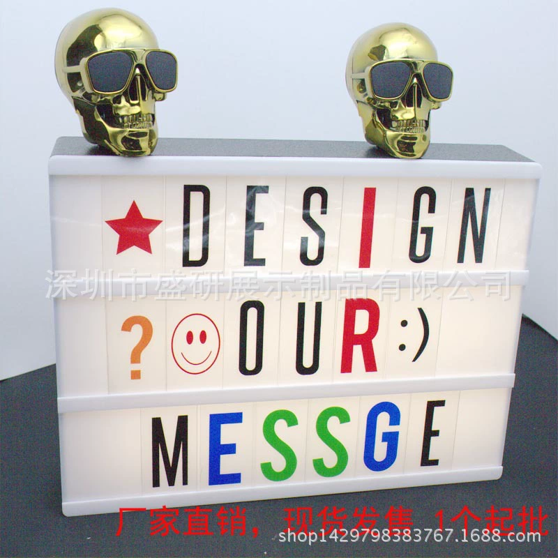 Платформа электронной коммерции Amazon Ebay для светодиодного светящегося светового короба формата A4 DIY головоломка световой короб производители прямые поставки