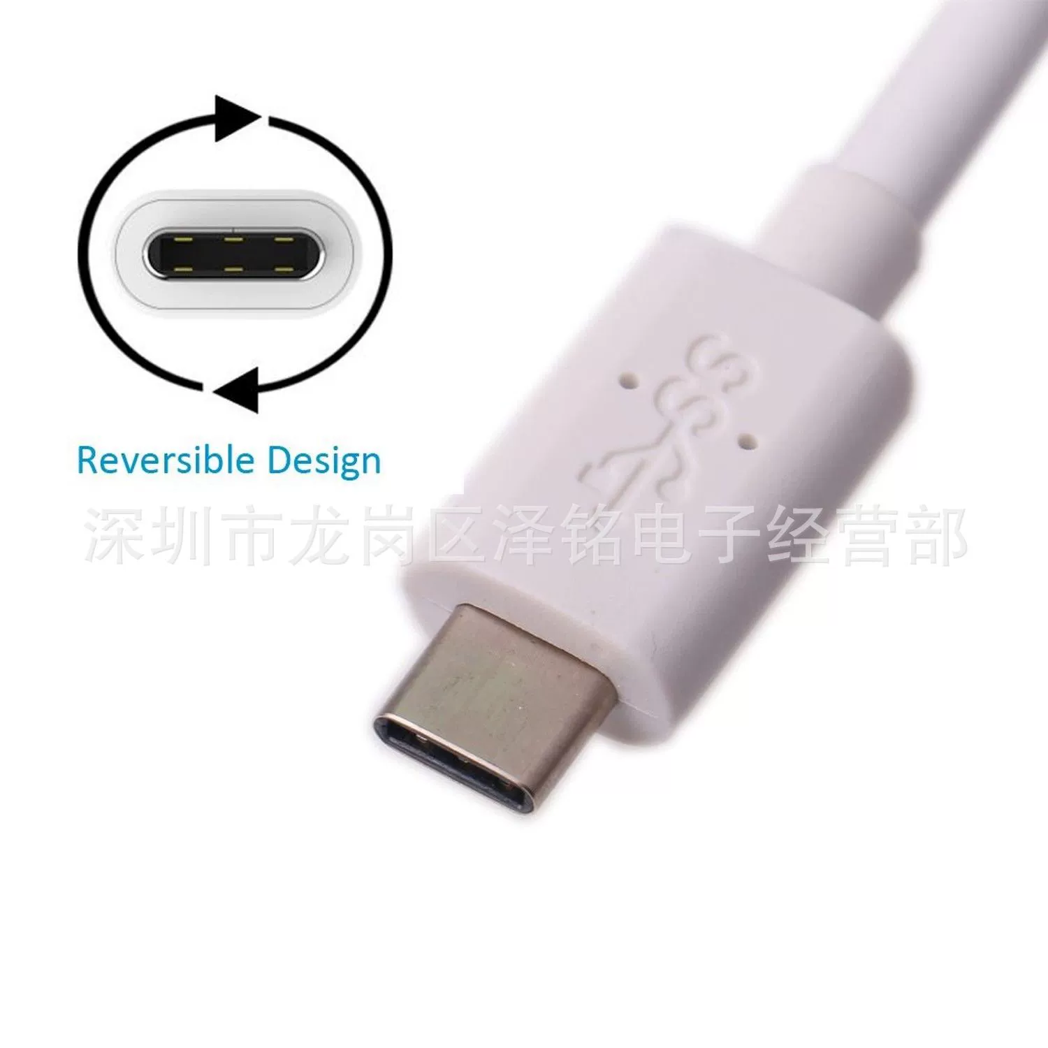 USB Type-C to HDMI Adapter USB 3.1 to HDMI HD Rotary Wiring