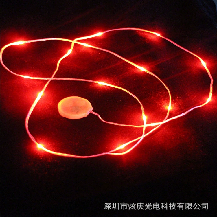 Светодиодная светящаяся лампа для одежды, разнообразная декоративная Тонкая световая струна, Волшебная световая лампа, линия, костюмная лампа, светодиодная лампа с мягкой линией