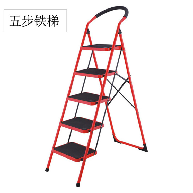 De dos pasos de tres pasos de cuatro pasos de cinco pasos de seis pasos escalera de hogar plegable escalera de espiga gran escalera de hierro arco pedal