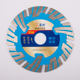 Hubei Changli 114 gear guard dry sliced stone dry cutting blade Diamond small saw blade marble machine cutting blade