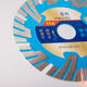 Hubei Changli 114 gear guard dry sliced stone dry cutting blade Diamond small saw blade marble machine cutting blade