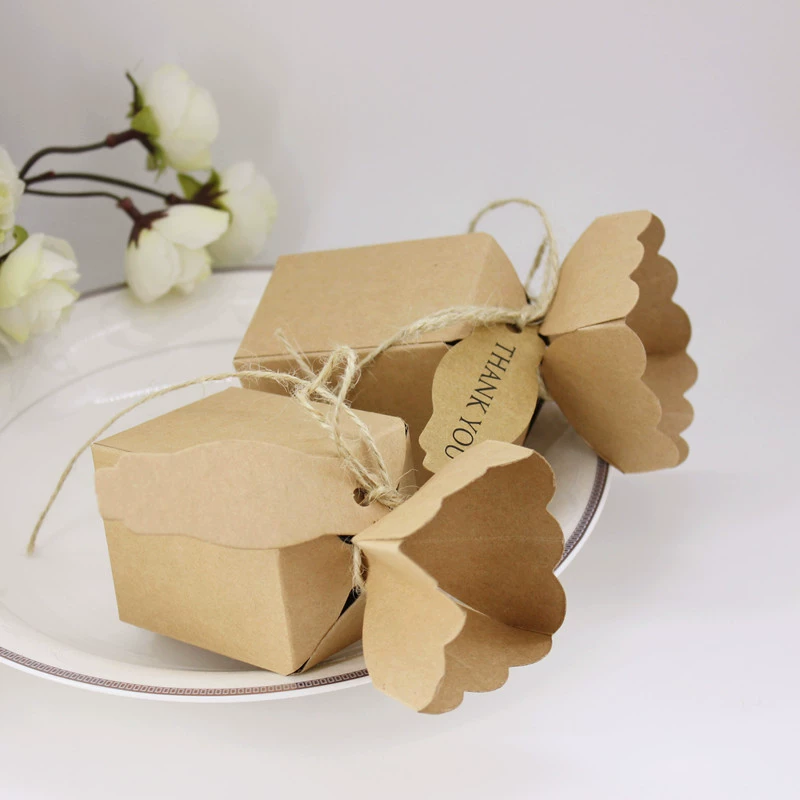 Niu Hua Bing Creative DIY Candy Box Hi Sugar Gift Package Bags Retro Personal Birthday Crucs Paper