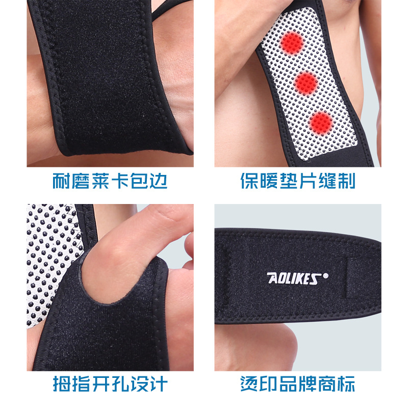 Al Aire Libre deportes pulsera cubierta de la muñeca a prueba de frío caliente calefacción muñeca a prueba de frío cálido unisex en stock venta al por mayor