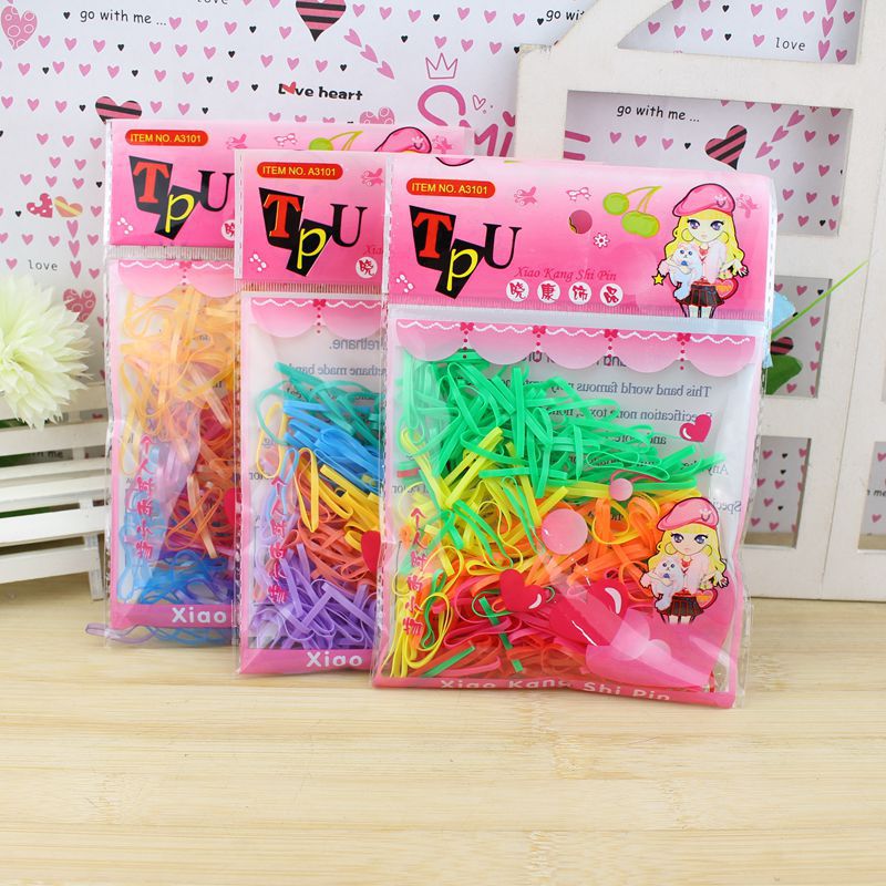 children's disposable summer hair rope