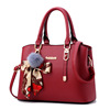 Trend capacious shoulder bag, decorations, trend of season