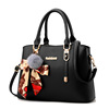 Trend capacious shoulder bag, decorations, trend of season