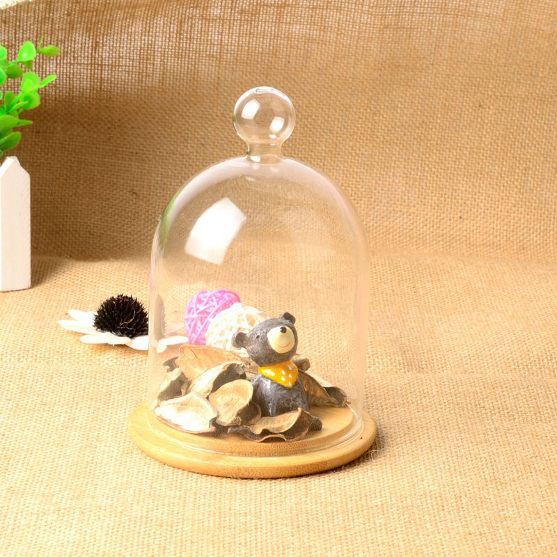 Spend eternity Glass cover Fresh flowers. Cake cover DIY Landscape cover Valentine's Day Gift