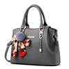 Trend capacious shoulder bag, decorations, trend of season