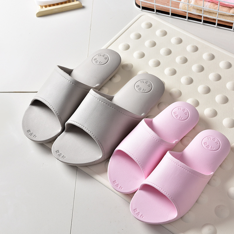 Korean Lightweight Home Slippers Wholesale Men's and Women's Indoor Bathroom Bathing Slippers Women's Summer Couple Slippers Eva
