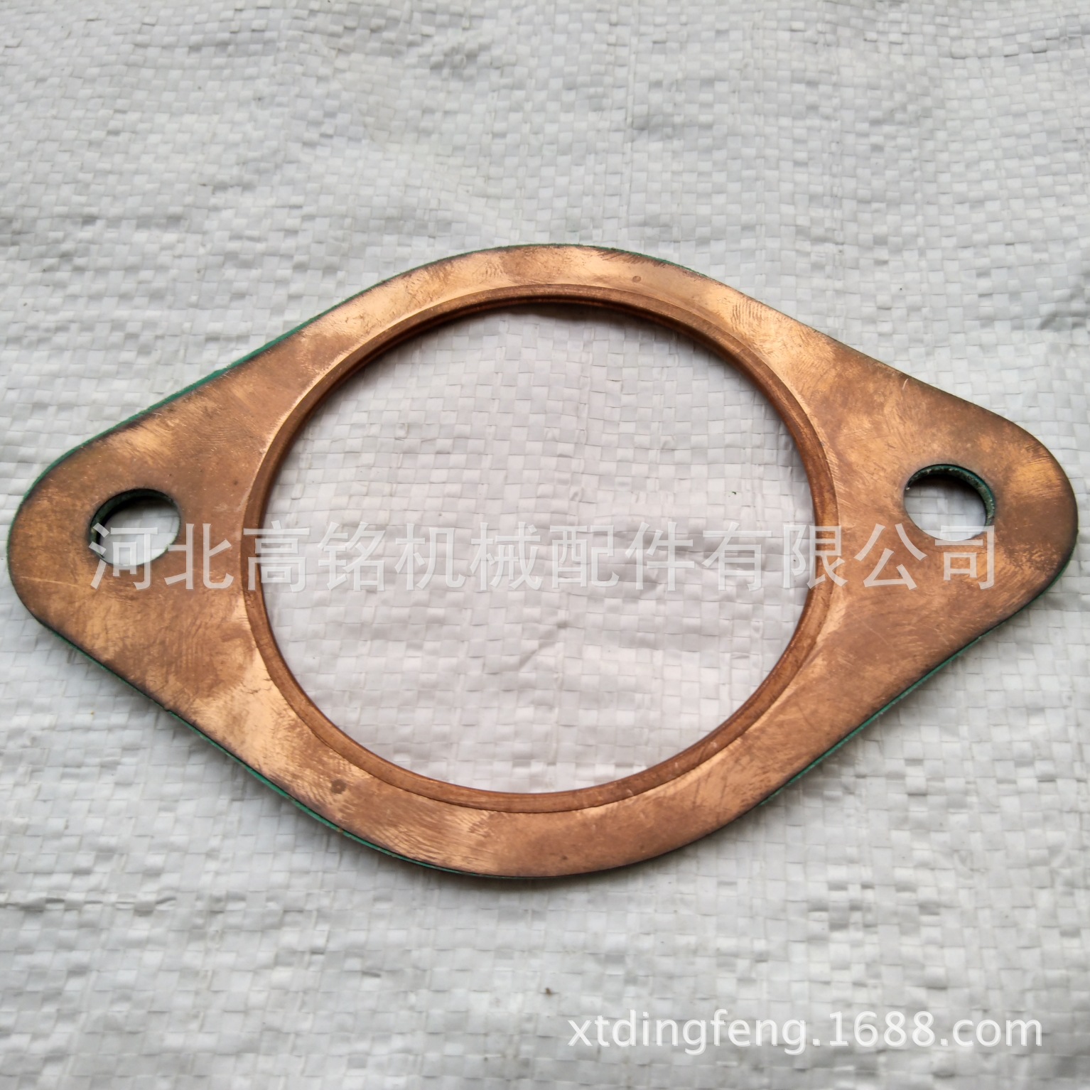 潍柴X6160/R6160系列发电组排气管垫片 密封垫圈 铜包石棉垫