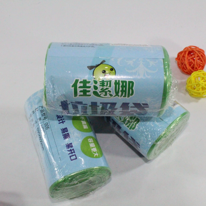 005 одноразовый бытовой пластиковый мешок для мусора PE утолщенный мешок для мусора 2 юаня магазин стойло универмаг поставка оптом