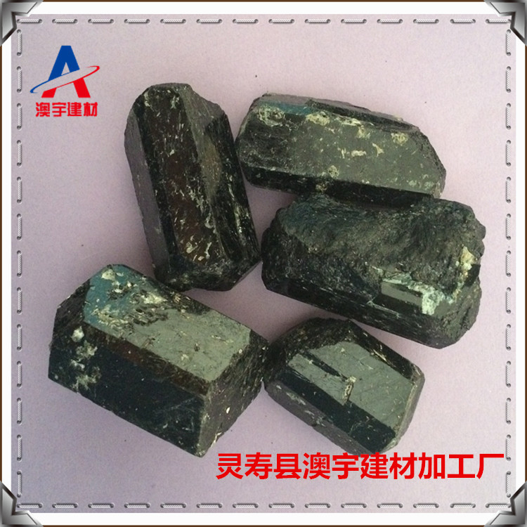 电气石 电气石粉 晶体电气石颗粒 汗蒸房专用材料