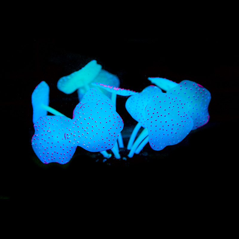 Aquarium Fluorescent Silicone Coral Tank Landscape 3