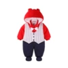 Red gentleman's cotton coat
