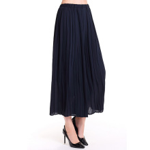 松紧高腰纯色百搭百褶阔腿裤女士休闲裙裤子九分裤气质通勤知性风