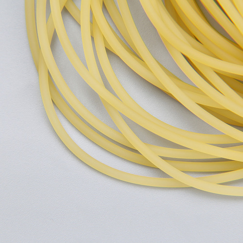 Solid tying latex tube wholesale 4mm tension rope round rubber band 2MM power toy fixed latex wire tying