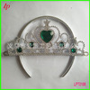 Ice and Snow Qi, the same children's plastic crown, blue five -pental peach heart princess Crown Ice and Snow, Crown Crown